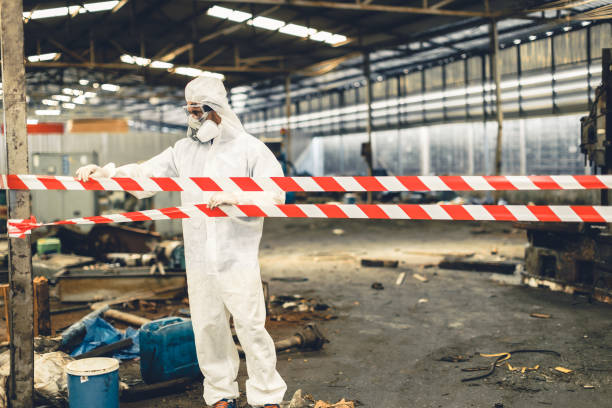 Professional Biohazard technician working in Arrington, TN